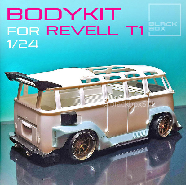 Body Kit RWB für Revell VW Bus T1 1:24
