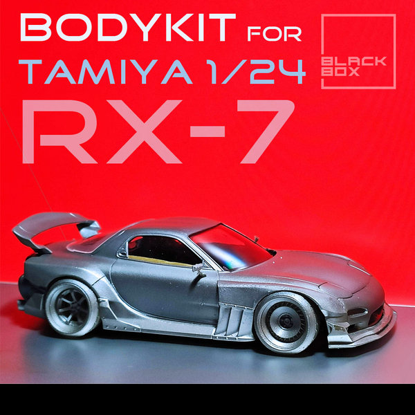 Body Kit für Tamiya Mazda RX-7 1:24