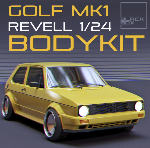 Body Kit für Revell "CLP" VWGolf MK1 1:24
